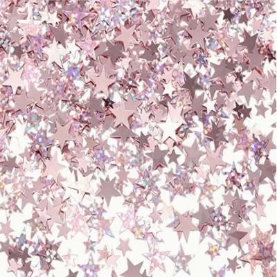 Star Confetti - Pink