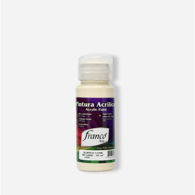 Pintura Acrilica - Blanco Luna