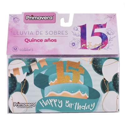 Lluvia de Sobre "Quince"