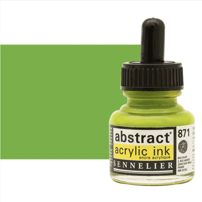 Abstract Acrylic Ink -...